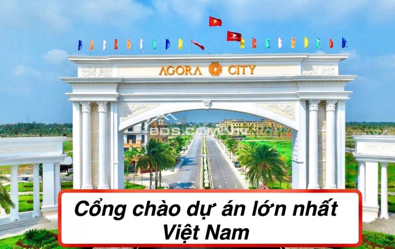 Chỉ 650 Tr sở hữu sổ hồng thửa đất 112m2 tại Agora City Thủ Thừa- hỗ trợ vay  70% Son 0987449422