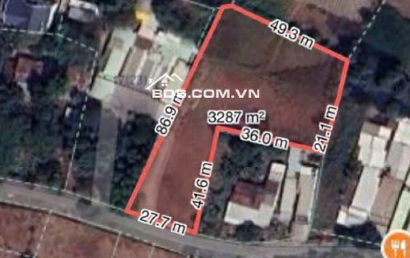 Bán lô đất 3266m2. Sẵn 2394m2 thổ cư. Đất ngay đường Tỉnh Lộ 8 thông qua đường Huỳnh Minh Mương