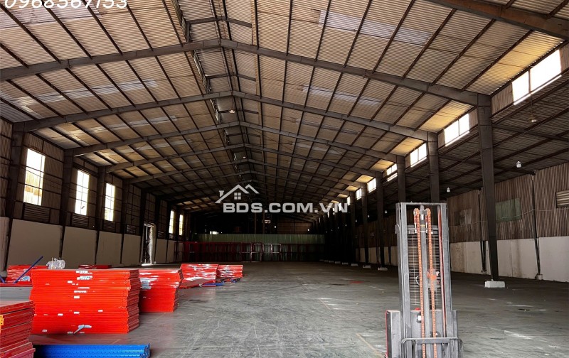 Cho thuê xưởng 2.800m² tại Bến Cát Bình Dương – sân container rộng, điện 250KVA