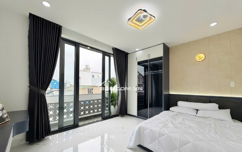 Bán nhà mới Gò Vấp, gần Lê Đức Thọ, 43m2 (4.4 x 10), 3 tầng, chỉ 5.x tỉ