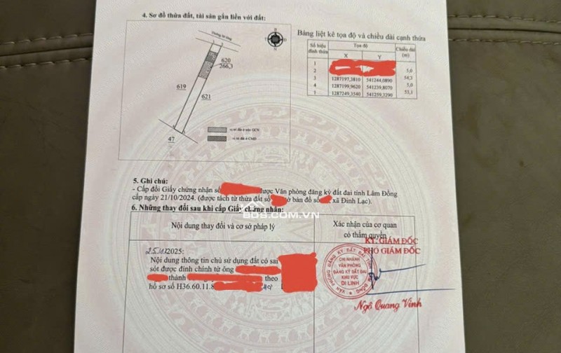 HOT HOT HOT Đinh Lạc , 266m2 (80m2 thổ cư), 1ty465