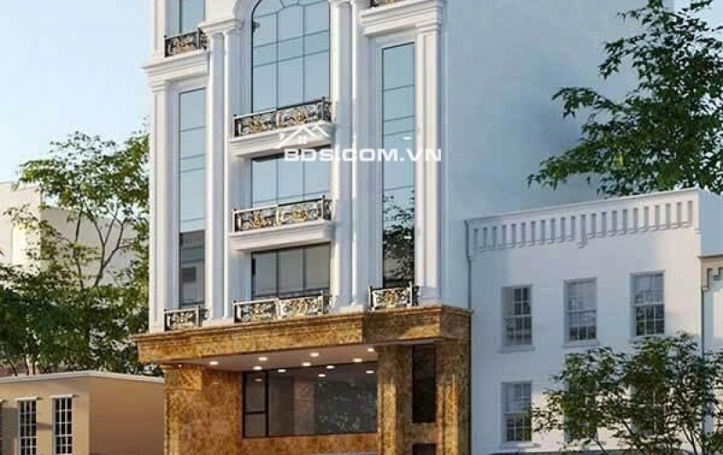 Bán Tòa Văn Phòng 9 Tầng Mặt Phố Vương Thừa Vũ, Vị Trí Đắc Địa. DT 189m2, Mt 12.04m nở hậu. Giá 140 TỶ