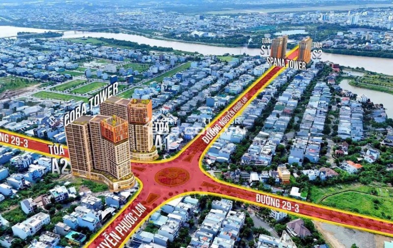 SUN CORA TOWER - CĂN HỘ CAO CẤP HOÀ XUÂN, ĐÀ NẴNG, CHỈ TỪ 3.1 TỶ. LH:0983878657.