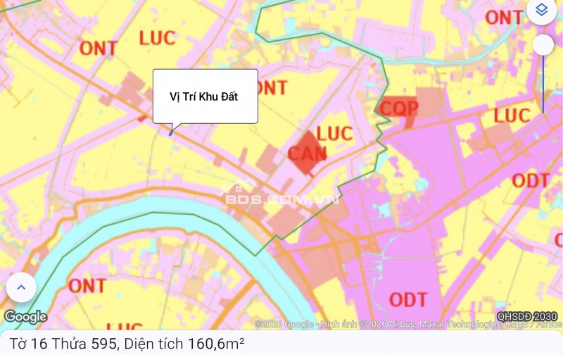 Bán lô đất thổ mặt tiền tỉnh lộ 833 giá 2 tỷ