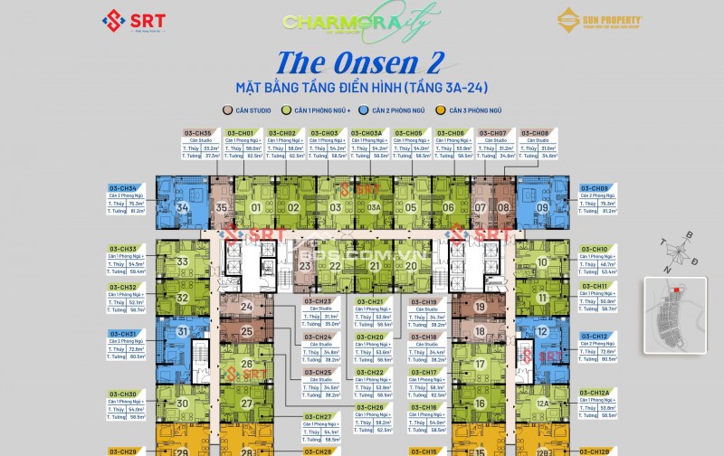 CHỈ CẦN 700 TRIỆU, SỞ HỮU CĂN HỘ SUN NHA TRANG, CHARMORA CITY, OSEN 2