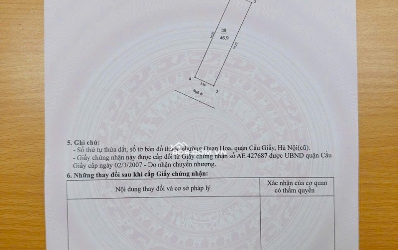 Bán nhà Quan Hoa – Cầu Giấy – 47m2 – lô góc – ngõ thông– 4 tầng – 4 ngủ- 14.2 tỷ