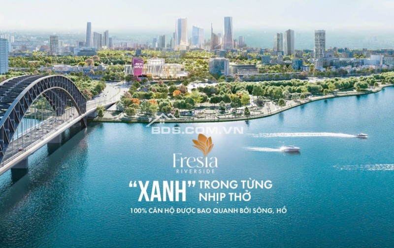 Fresia Riverside  - Căn hộ Dòng tiền View Sông đầu tiên tại Biên Hòa