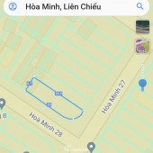 BÁN ĐẤT GÓC 2 MẶT TIỀN HÒA MINH 27 & 28 – SÁT NGUYỄN SINH SẮC