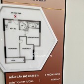 Bcons NewSky 65M2 2PN2WC giá chỉ từ 2,9 tỉ - tặng Tivi