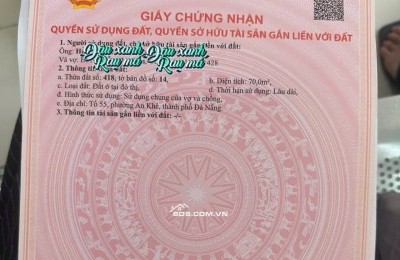 Cần bán lô đất kiệt Ô TÔ K123 Nguyễn Công Hoan