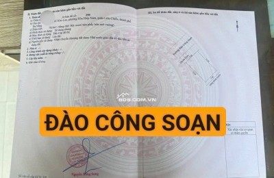 Bán đất 2 LÔ liền kề đường ĐÀO CÔNG SOẠN - trục thông biển