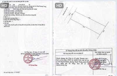 Bán đất 2 Lô liền kề đường Phan Thị Nể - Thông biển - Xây căn hộ quá đẹp