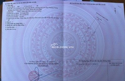 Cần bán lô đất đường 7,5m Hoà Phú 28 - khu điện âm toàn bộ