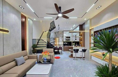 Bán Nhà 3 tầng 3 mê mới 100% kiệt Ô TÔ Trần Đình Tri