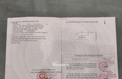 Chính Chủ Bán 100m2 Đất 2 Mặt Tiền Quốc Lộ 14H, Thôn Mỹ Sơn, Xã Duy Phú, Huyện Duy Xuyên, Quảng Nam