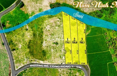 Bán 3 lô đất view suối tại  Ninh Tân-  Nam Ninh Hoà- Khánh Hoà