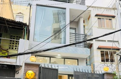 BÁN NHÀ  SIÊU PHẨM  - HXH 6M - TRẦN KHẮC CHÂN -P. TÂN ĐỊNH , QUẬN 1 - 4X15M - 4 TẦNG - 3PN. MT 167