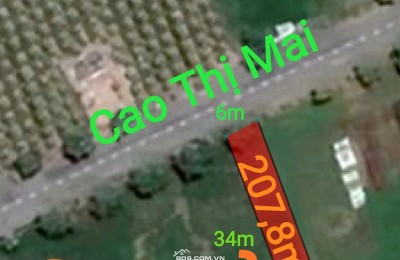 Bán lô đất thổ mặt tiền Cao Thị Mai giá 2,4 tỷ