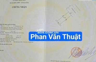 Bán đất đường Phan Văn Thuật Liên Chiểu, Đà Nẵng - View công viên - Sát biển