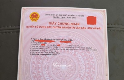 HOT HOT HOT Đinh Lạc , 266m2 (80m2 thổ cư), 1ty465