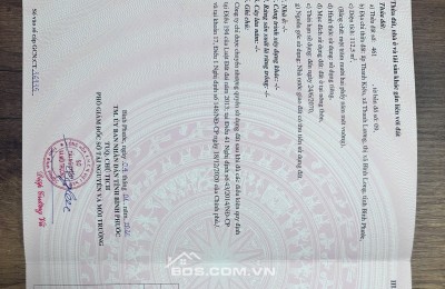 BÁN ĐẤT FULL TTHỔ CƯ 5*22 P.AN LỘC