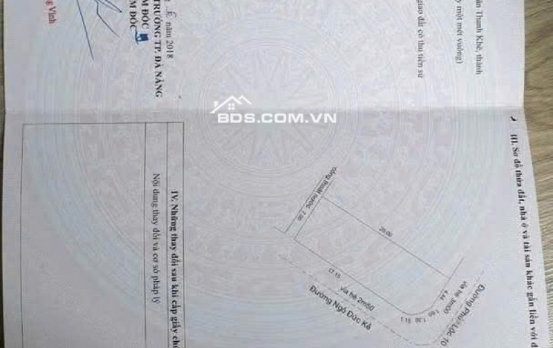 SIÊU PHẨM LÔ GÓC 2 MẶT TIỀN NGÔ ĐỨC KẾ - GẦN BIỂN