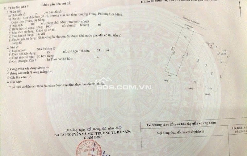 Bán nhà 3 tầng 3 mê đường Phú Xuân 2 - Kẹp công viên 10m bên hông