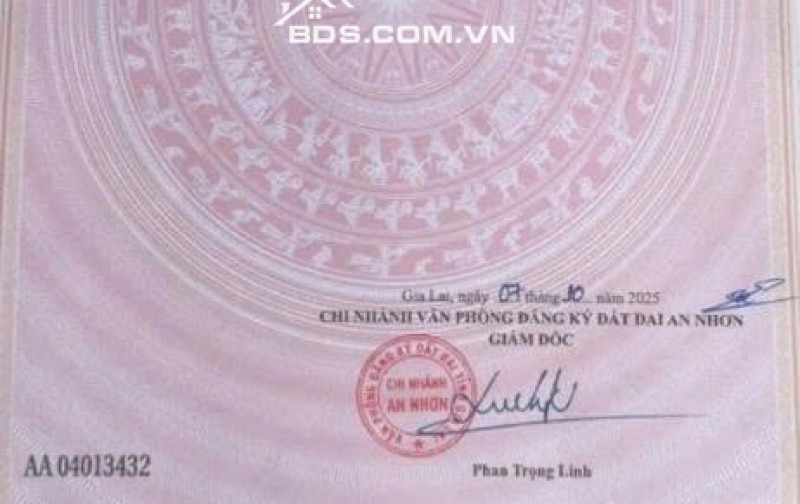 BÁN ĐẤT VÀNG – MẶT TIỀN 18M – GIÁP 2 KHU CÔNG NGHIỆP – CHỈ 830 TRIỆU!