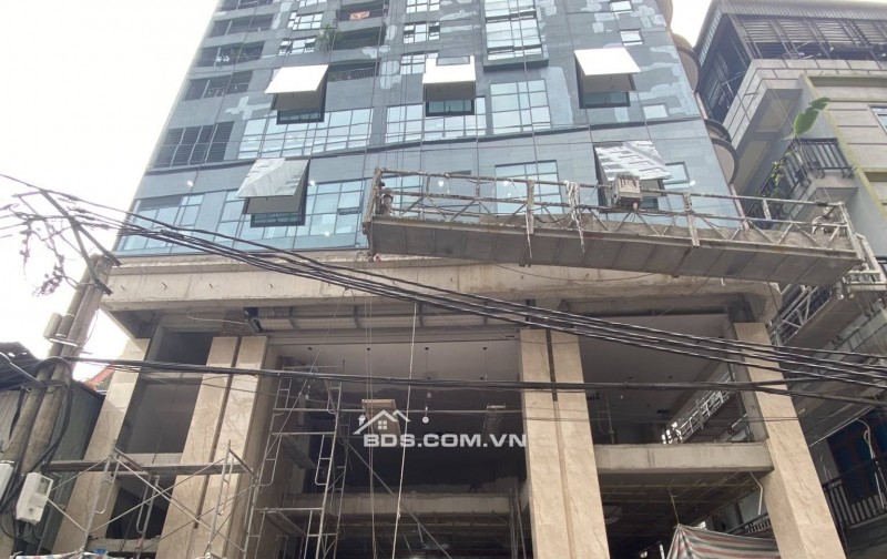 Tòa 9 Tầng Mặt phố Hoàng Ngân Hầm 85 Tỷ Mặt Tiền 6M , GPXD PCCC Chuẩn