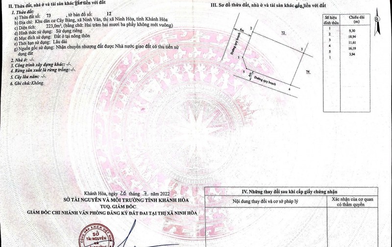 ĐẤT VEN BIỂN NINH VÂN – 2 MẶT TIỀN