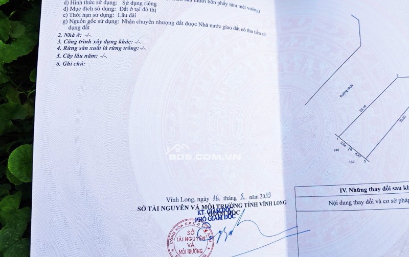 Chính chủ bán đất thổ cư, nền góc - Khu đô thị Minh Linh, Phường 5, TP Vĩnh Long