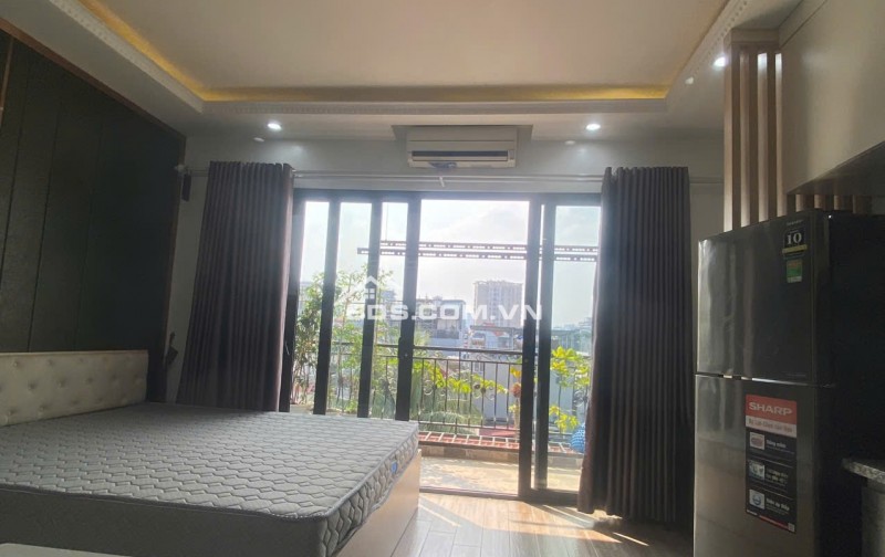 Cho thuê Căn hộ dịch vụ giá rẻ tại phố Trích Sài, Tây Hồ. View toàn thành phố. Chỉ 7 tr