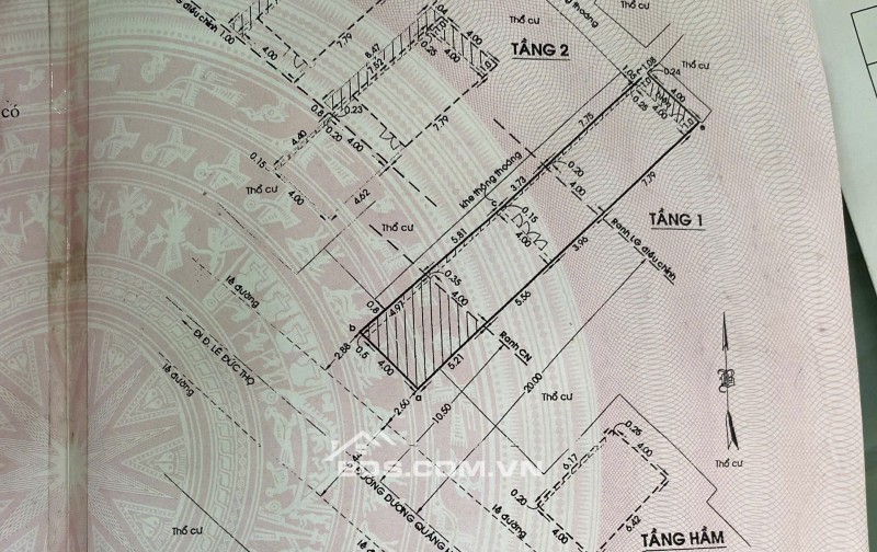 NHÀ 3 TẦNG, VỊ TRÍ MẶT TIỀN KINH DOANH SẦM UẤT BẬC NHẤT QUẬN GÒ VẤP. LH:0345678168.
