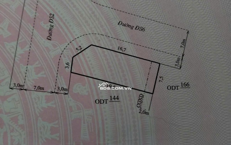 Lô góc siêu đẹp 142m2(2ty600)khu phố DIÊU TRÌ, TUY PHƯỚC, BÌNH ĐỊNH cũ. sát đường TRẦN BÁ