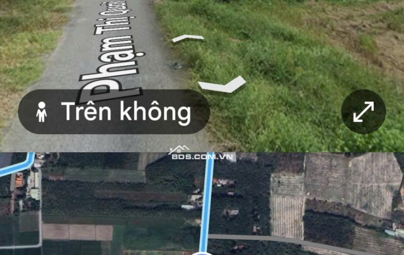 Bán đất nông nghiệp quy hoạch đất thổ cư tại mặt tiền đường Đường Phạm Thị Quới, xã An Nhơn Tây, TP.HCM ( cũ là xã Phú Mỹ Hưng)