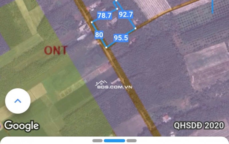 Cần sang nhượng gấp lô đất tại mặt tiền đường Phạm Thị Quới, Xã An Nhơn Tây, TP.HCM  10.000m2