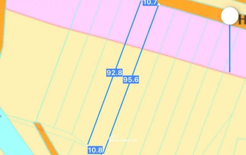 BÁN 2 LÔ LIÊN KỀ NGAY HỒ SUỐI MÔN - XÃ ĐẤT ĐỎ - TP HCM, CHỈ 3,8 TỶ 1 LÔ. LH:0707607272.