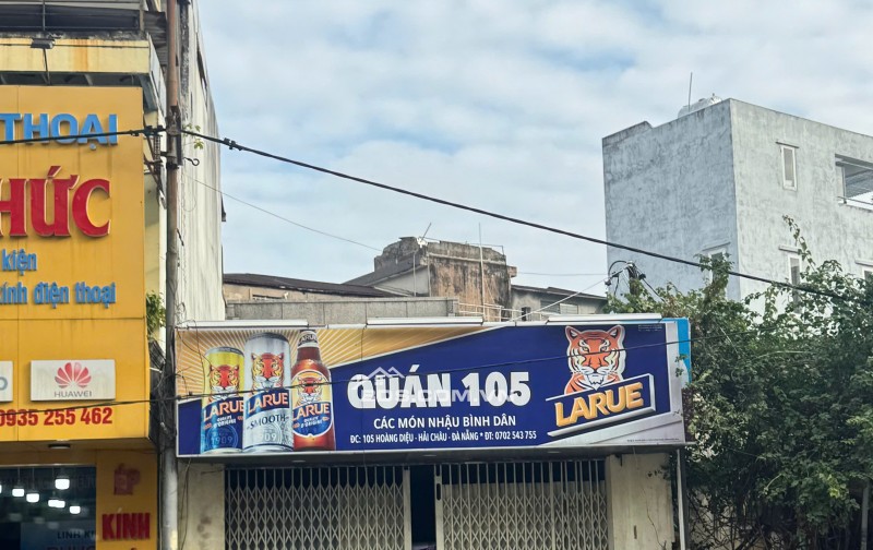 MẶT TIỀN ĐƯỜNG HOÀNG DIỆU - ĐÀ NẴNG