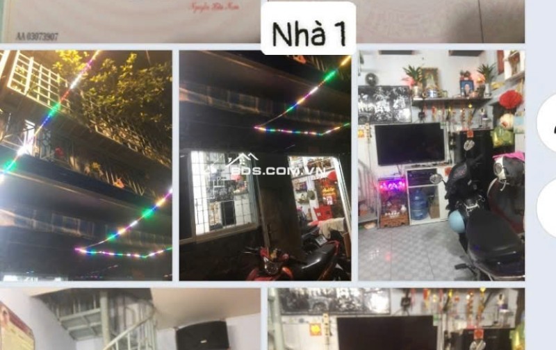 BÁN NHÀ F12 GÒ VẤP, DT 58M (1 TRỆT 1 LẦU SÂN THƯỢNG), SỔ HỒNG RIÊNG. 6,5 tỷ TL LH:0901754355