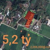 Bán lô đất lúa xã Tân Trụ giá 5,2 tỷ