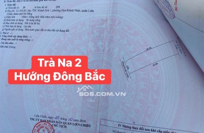 Bán đất đường Trà Na 2 - Hòa Khánh, Thành Phố Đà Nẵng