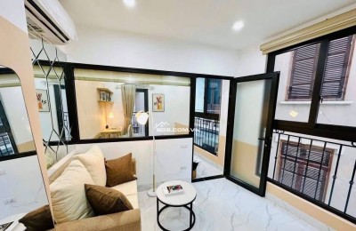 Bán Nhà Dòng Tiền Hoàng Hoa Thám - Đội Cấn, Ba Đình 91m, 8 tầng, mt 5m, giá 34.5 tỷ.