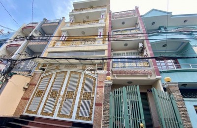 Bán nhà 4 tầng 2 mặt hẽm đường hồng bàng đường trước nhà 10m đường sau nhà 4m quận 11