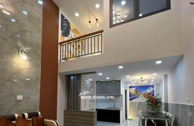 Nhà 5 tầng, hẻm xe hơi gần Trường Chinh, Tân Bình, sổ riêng hoàn công đủ, nội thất cao cấp mới