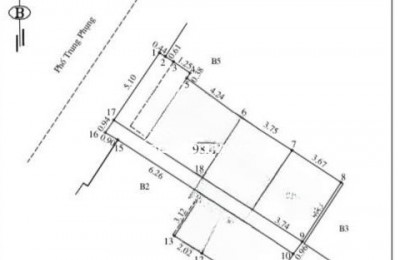 Mặt phố Trung phụng-Xã Đàn 100M2 Mặt Tiền 6M 65 Tỷ Xây Tòa Siêu Đẹp