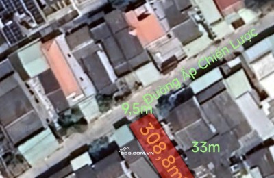 Bán lô đất thổ trung tâm huyện Tân Trụ giá 1,84 tỷ