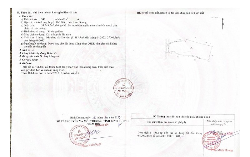 Cho thuê đất trống CLN tại xã An Long, TP. HCM, diện tích 4,5ha giảm từ 20 triệu còn 10 triệu/tháng