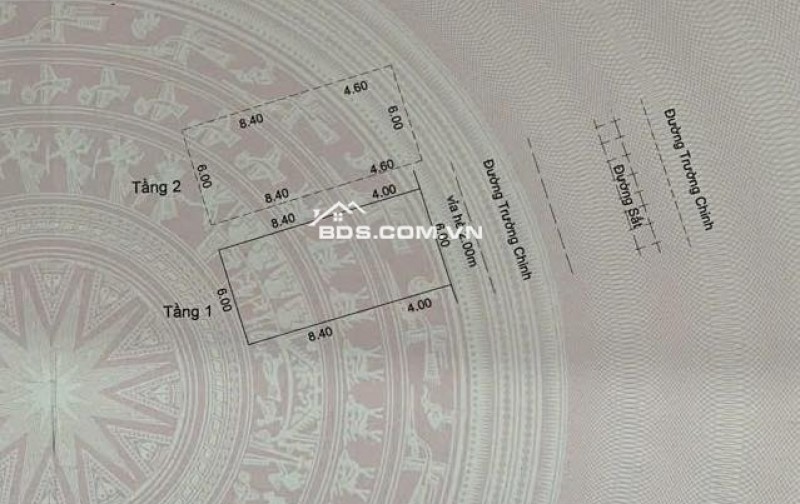 BÁN NHÀ 2 TẦNG 2 MÊ MẶT TIỀN ĐƯỜNG TRƯỜNG CHINH