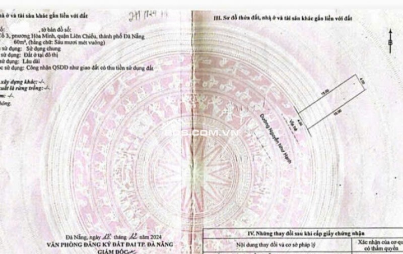 Bán đất đường 7,5m Nguyễn Như Hạnh - gần Tôn Đức Thắng