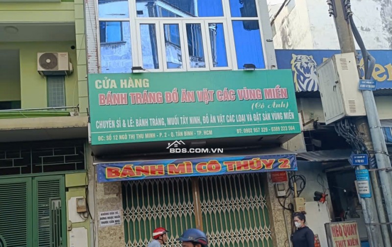 Cho thuê mặt bằng ngay chợ Phạm Văn Hai DT 36m2 tiện KD đa ngành